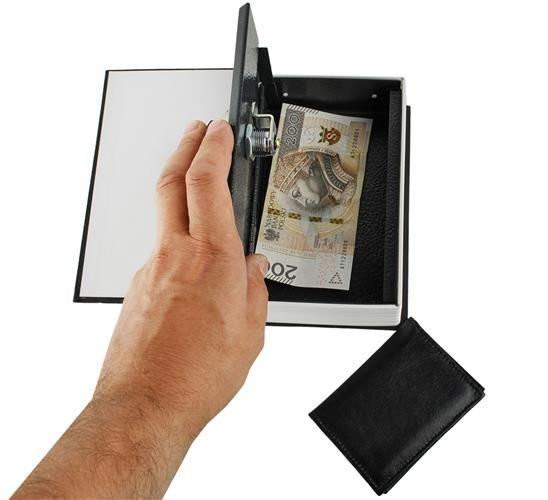 Hidden safe | Book safe with lock black black_max black.