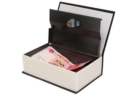Hidden safe | Book safe with lock black black_max black.