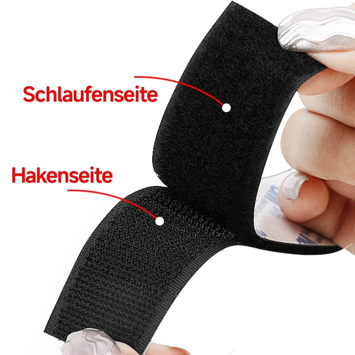 Alternative to 3M Super Strong Double-Sided Tape with Velcro 2025, high adhesion, removable, reusable, self-adhesive tape..