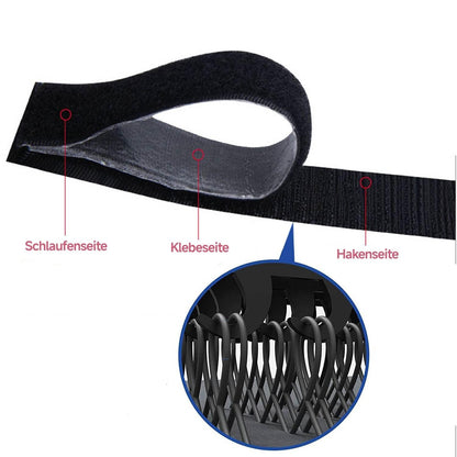 Alternative to 3M Super Strong Double-Sided Tape with Velcro 2025, high adhesion, removable, reusable, self-adhesive tape..