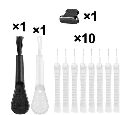Compatible with iPhone Mobile Phone Charging Port Dust Plug Cleaning Kit.