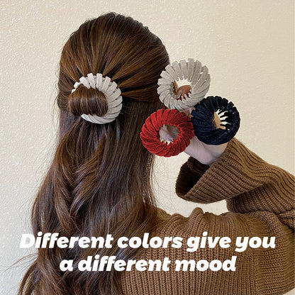 Magic Hair Clip Bird's Nest Flat Ponytail Lazy Hair Clip