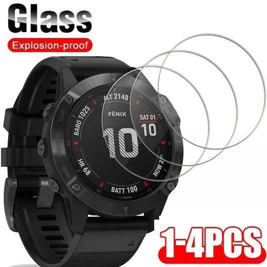 Tempered Glass for Garmin Fenix 7X 7S 7 6X 6S 6 Pro Garmin Fenix 5 5S 5X Plus Screen Protector Film Film Fenix 6S Pro quantity-1pc glass.