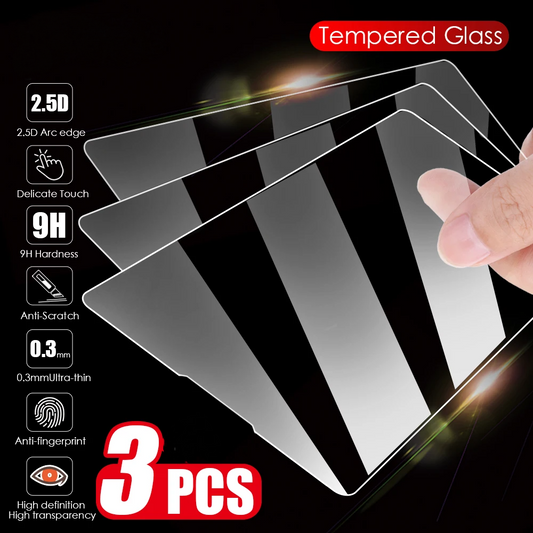 Sony Xperia 1 II Tempered Glass Screen Protector 3 Pack.