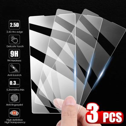 3pcs 0.26mm 2.5D Tempered Glass Screen Protector Compatible with Sony Xperia 1 III.