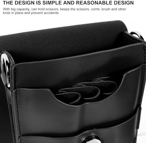 Leather Scissor Bag, Tool Bag, Leash Holder, Leather Scissors, Hairdressing Scissors Bag, Hair Stylist Scissors Case.