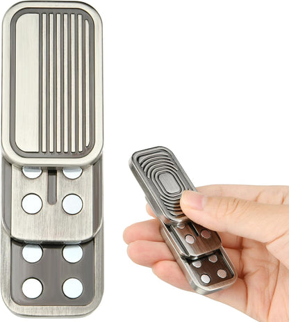 Metal Fidget Slider Toy, EDC Fidget Toy for Adults, Stress Relief for Anxiety.