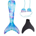 Swimming Fins Monofin 110 for Kids Adults Mermaid Tail Monofin for Water Sports.