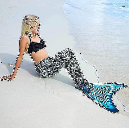 Swimming Fins Monofin 110 for Kids Adults Mermaid Tail Monofin for Water Sports.