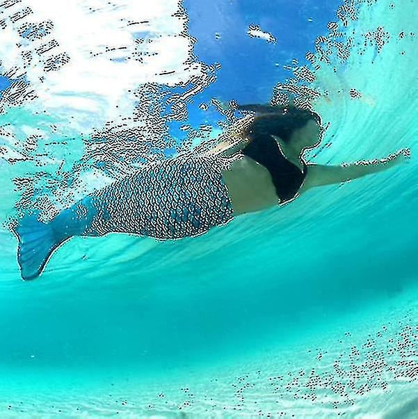 Swimming Fins Monofin 110 for Kids Adults Mermaid Tail Monofin for Water Sports.