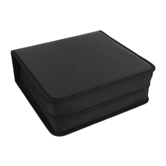 High Quality PU Leather CD DVD Storage Case Holds 400 Discs.