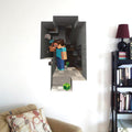 New Style 2-Pack Minecraft Giant Scale and Attach Wall Decal Cartoon Stic