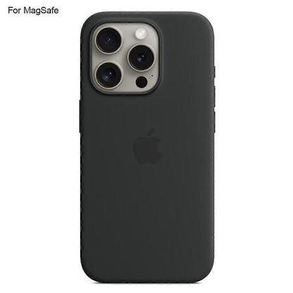 Compatible with Apple iPhone 15 Pro MagSafe Case Black.