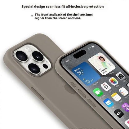 Compatible with Apple iPhone 15 Pro MagSafe Case Black.