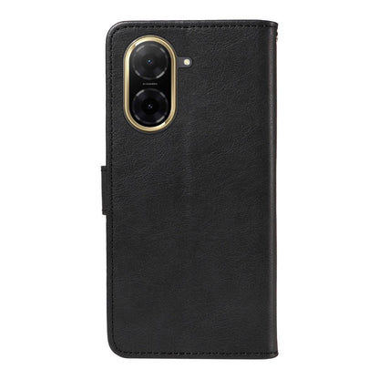 Xiaomi Redmi A5 4G Leather Wallet Case with Card Slots, PU Leather Cover, MGF Black Color, Compatible with Xiaomi.