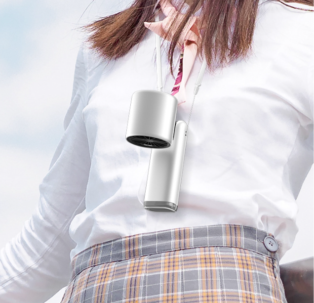 Portable Fan Handheld Mini Turbo Fan Battery ï¼ High Speed Powerful Ice Cooling 5 Speed Adjustable Rechargeable Personal Fans for Beach Camping Travel Working ï¼Cherry Blossom Pinkï¼.