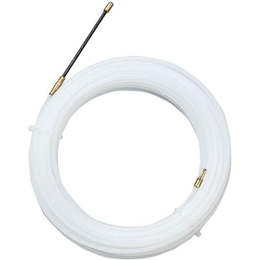 Electrical Wire Puller Nylon Needle With Flexible Guide Head, Pulling Eyelet Cable Pulling Aid, Empty Conduits Ã4 Mm,.