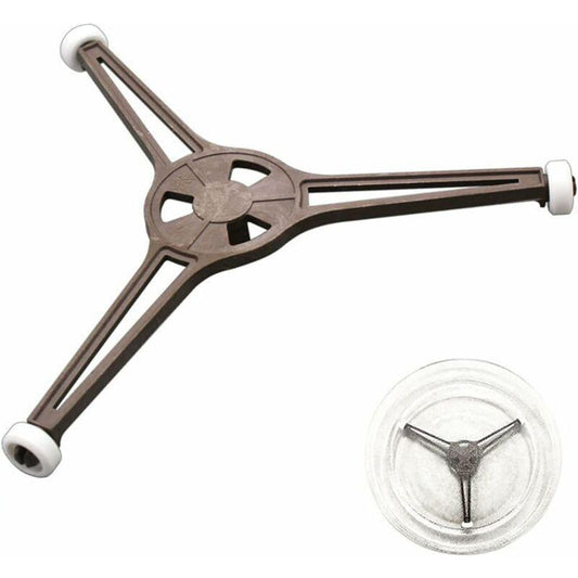 Triangle Shaped Tray, Microwave Tray Holder Stand, Microwave Oven ROtating Ring, For 24.5Cm Microwave Parts Flat Glass.