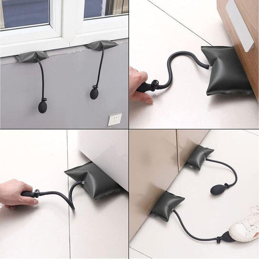 2 pcs Mounting Cushion Air Wedge Inflatable Lifting Air Cushion Tools For Installing Windows, Shutters, Doors,.