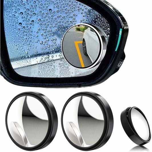 2 pcs 360Â° ROtation Blind Spot Mirrors, Hd Wide Angle Rear View Mirrors With 3M Self-Adhesive Blind Spot Mirror.