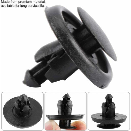 Car Fender Clips, Rivet Clips Mudguard For Car Fender Clips Retainer Fasteners Mudguard Hood For 90467-07166 (50 pcs).