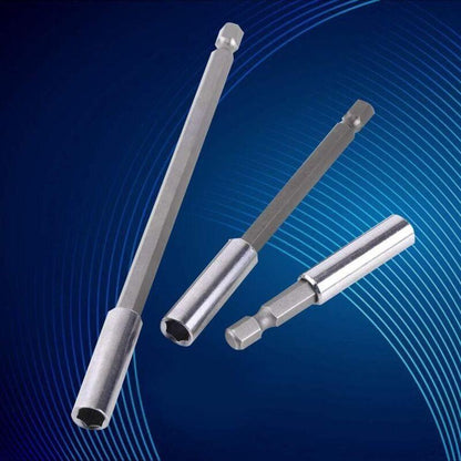 3 pcs 1/4" Magnetic Bit Holder Screwdriver Extension Hex Shank 60Mm 100Mm 150Mm Screwdriver Bit Extension.