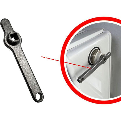 Bleeder Wrench Heater Key Square Key Radiator Bleeder Handle Radiator Vent Absolute New Premium Stainless Steel.