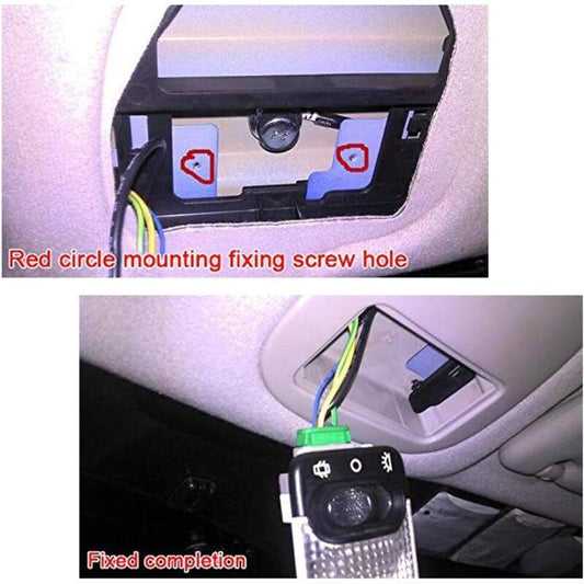 Interior Reading Light Panel Bulbs Car Ceiling Lamp For 206 207 C2.