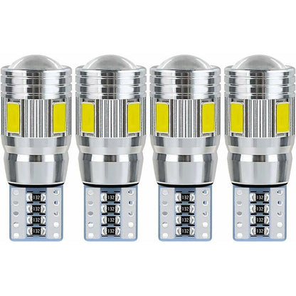 T10 W5W LED Bulb Car Interior Light LED Car Night Light Suitable For License Plate Lights, Side Lights, Position Lights.