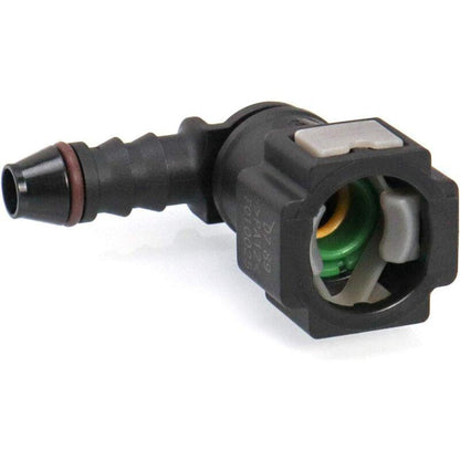 2 pcs Car Fuel Line Connector, Fuel Line Connector, 90 Degree Quick Connector, Plastic 7.89Mm Id6 Connector.
