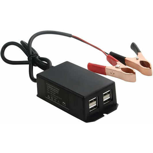 12V 24V To 5V Usb Power Adapter,Waterproof Motorcycle Mobile Phone Charger Usb Motorcycle Charger Motorcycle Usb.
