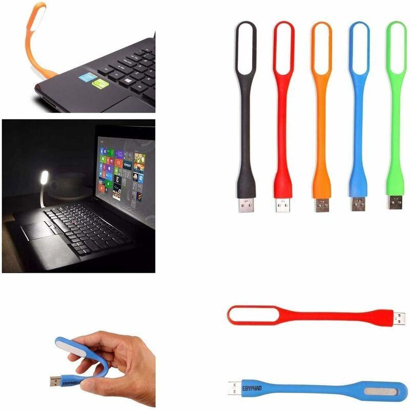 8-Piece Usb LED Light, Mini Flexible Usb Light, Keyboard Lamp For Laptop/Pc, Usb Reading Light, Small Book Light, 8.