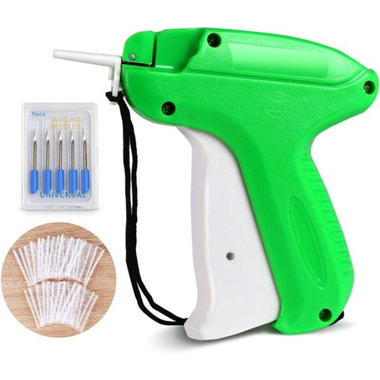Labeling Machine Price Tag Gun Clothing Brand Labels With 1000 Paddle Threads (White, 5Cm) + 5 Spare Needles For.