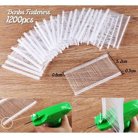Labeling Machine Price Tag Gun Clothing Brand Labels With 1000 Paddle Threads (White, 5Cm) + 5 Spare Needles For.