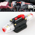 Car Fuse Circuit Breaker, Auto Circuit Breaker Car Protection 12V - 24V Dc, Manual Reset Switch Car Audio Fuse, Inline.