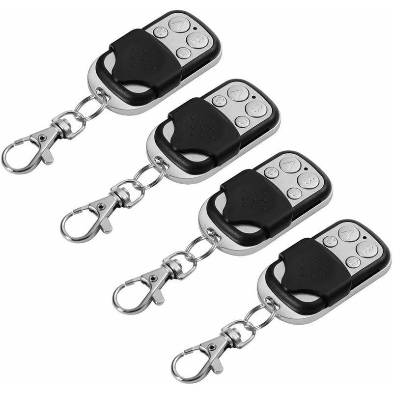 4 pcs Set Universal Remote Controls For Automatic Doors Frequency 433.92 Mhz Fixed Code.