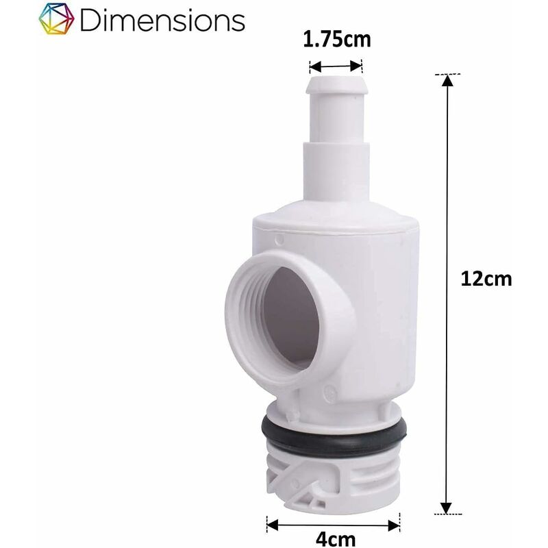 D29 Uwf Quick Disconnect Adapter And Pressure Control Valve 9-100-9002 Compatible With Polaris 180280380 Automatic Pool
