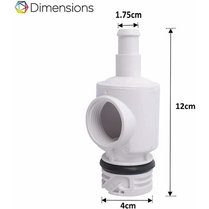 D29 Uwf Quick Disconnect Adapter And Pressure Control Valve 9-100-9002 Compatible With Polaris 180280380 Automatic Pool