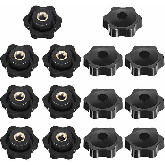Star Head Clamping Knob, Star Head Clamping Nuts Knob, Clamping Nuts Star Shape Handle, Thread Clamping Knob, For.