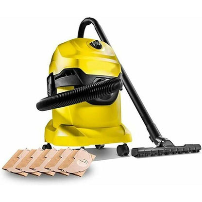 5 pcs Upright Vacuum Cleaner Bag, For Karcher Wd3, Wd 3 Premium, Wd3200, Wd3500P, A2204, A2204, A2534, Se4001,.