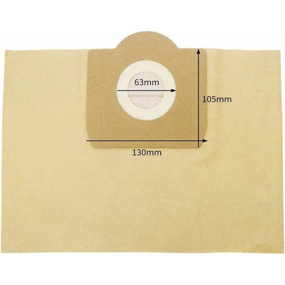 5 pcs Upright Vacuum Cleaner Bag, For Karcher Wd3, Wd 3 Premium, Wd3200, Wd3500P, A2204, A2204, A2534, Se4001,.