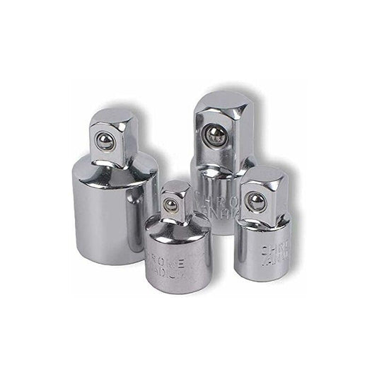 4 pcs Ratchet Adapter Socket Adapter Ratchet 1/2 To 3/8-3/8 To 1/2-1/4 To 3/8-3/8 To 1/4 Socket Reducer For Sockets And.