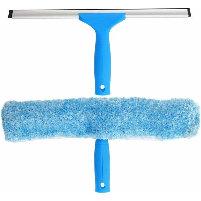 Professional Window Squeegee With Microfiber Brush, Width 30 Cm Main Image