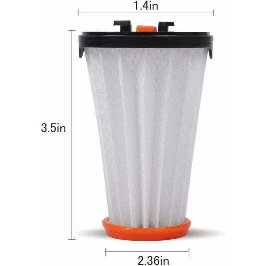 Pack Of 3 Replacement Filters For Aeg/Electrolux Rapido And Ergorapido Vacuum Cleaners Replaces Aeg Aef 144 /.