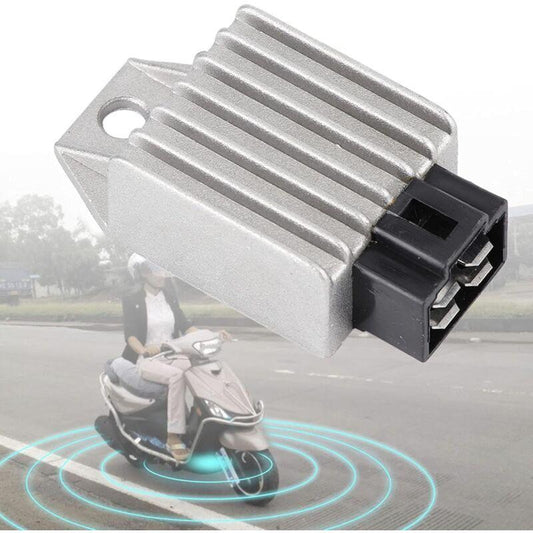 12V Regulator Rectifier,Universal 12V Universal 4 Pin Voltage Regulator For Motorcycle Motorbike.
