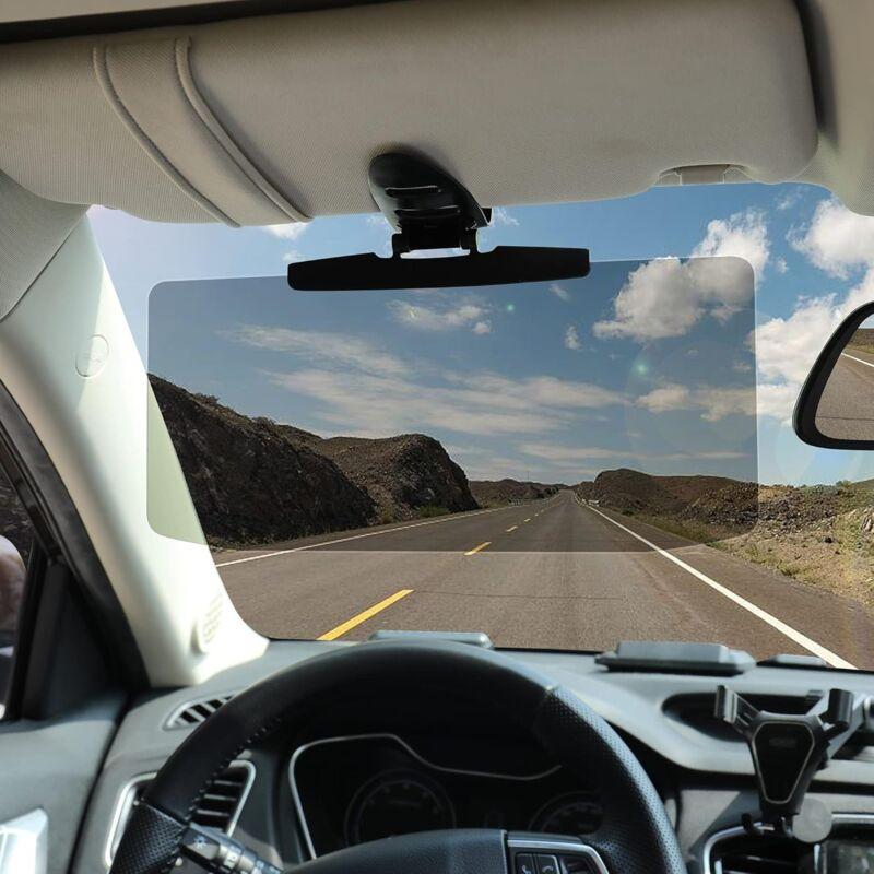 Car Sun Visor Extender, Car Sun Visor Extender Adjustable Car Sun Visor Extension Anti-Glare, For All Cars, Vans And.