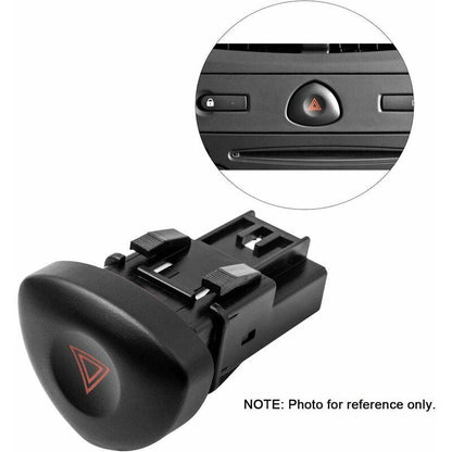 Warning Button Clio 2 Hazard Lights Warning Button For Clio Mk 2 Black 8200442723.