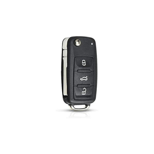 Replacement Folding Car Key Shell Fob For Vw Volkswagen Golf Mk6 T1Guan Polo Passat Cc Seat Skoda Octavia 3 Buttons.