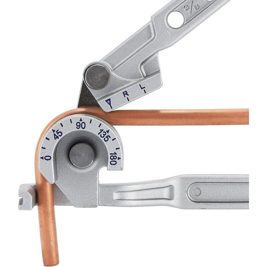 3 In 1 Manual Tube Bender 1/4'' 5/16'' 3/8'' 0-180Â° Bending Tools For Copper, Brass, Aluminum And Soft Metal.