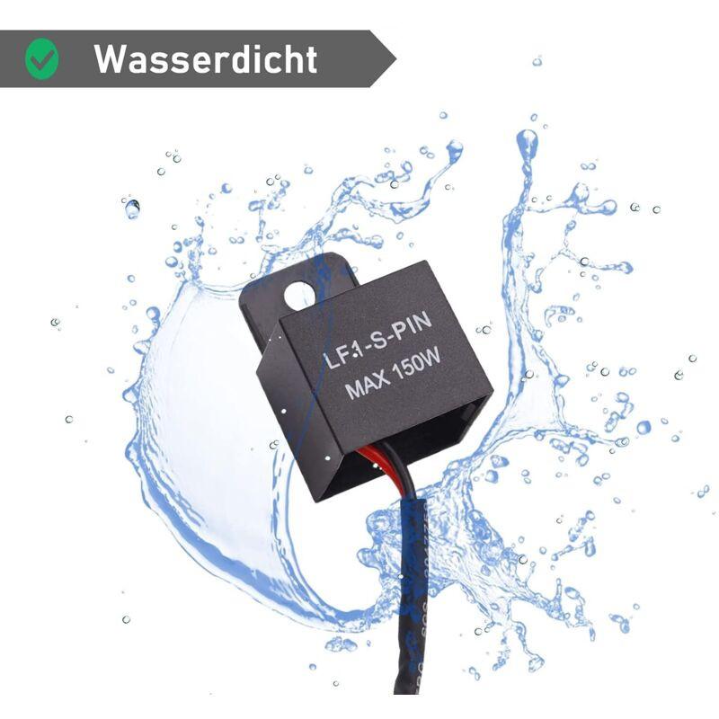 Motorcycle LED Flash Relay 12V 2 Pin Lf1-S-Pin Max 150W 12 Volt Center Light Car Relay.